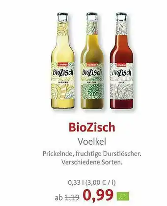 VollCorner Biomarkt Biozisch Voelkel Angebot