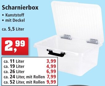 Thomas Philipps Scharnierbox ca. 5,5 Liter Angebot