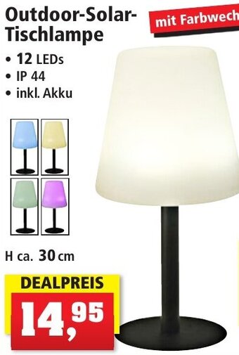 Thomas Philipps Outdoor-Solar-Tischlampe Angebot
