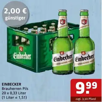 Getränke Quelle Einbecker Brauherren Pils 20x0,33L Angebot