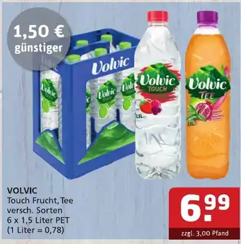 Getränke Quelle Volvic 6x1,5L Angebot