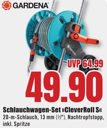 B1 Discount Baumarkt GARDENA Schlauchwagen-Set >>Clever Roll S<< Angebot