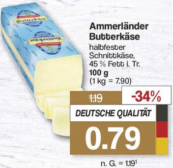 Famila Nord West Ammerländer Butterkäse 100 g Angebot