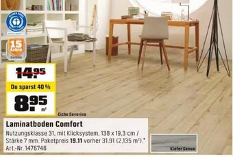 OBI Laminatboden Comfort Angebot