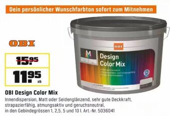 OBI OBI Design Color Mix Angebot