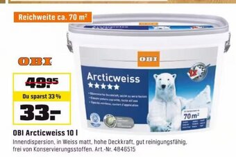 OBI OBI Arcticweiss 10 1 Angebot