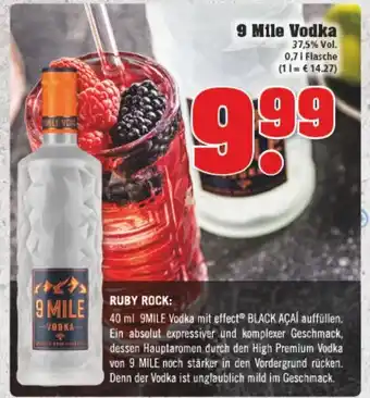 trinkgut 9 Mile Vodka 0,7L Angebot