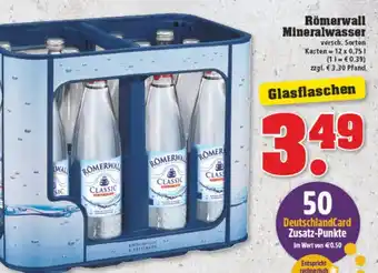 trinkgut Römerwall Mineralwasser 12x0,75L Angebot