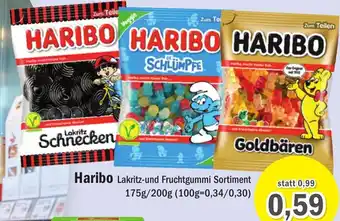 Aktiv Irma Haribo Lakritz oder Fruchtgummi 175/200g Angebot