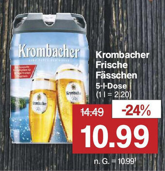 Famila Nord West Krombacher Krombacher Frische 5-1-Dose Angebot