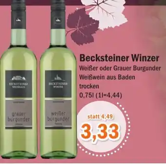 Aktiv Irma Becksteiner Winzer 0,75L Angebot