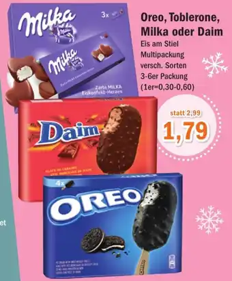 Aktiv Irma Oreo, Tablerone, Milka oder Daim Angebot