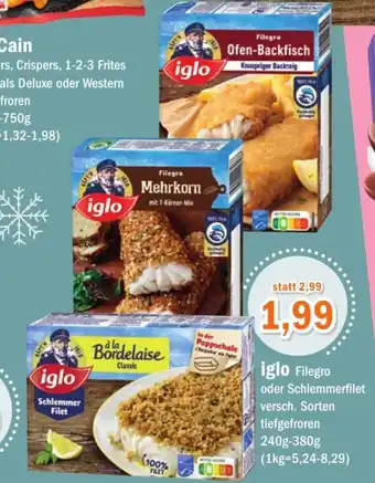 Aktiv Irma Iglo Filegro oder Schlemmerfilet 240-380g Angebot