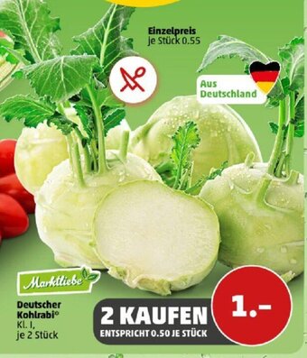 PENNY Marktliebe Deutscher Kohlrabi* Angebot