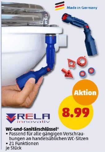 PENNY RELA WC-und-Sanitärschlüssel* Angebot