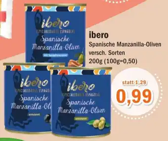 Aktiv Irma Ibero Spanische Manzanilla Oliven 200g Angebot