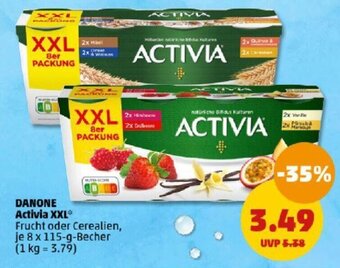 PENNY DANONE Activia XXL* 8 x 115 g Becher Angebot