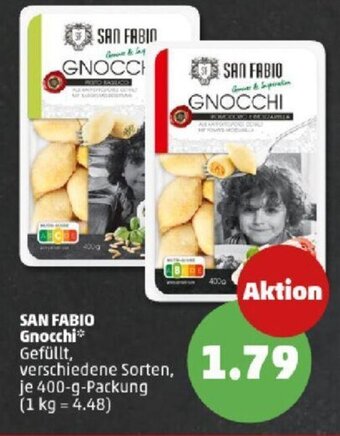 PENNY SAN FABIO Gnocchi 400 g Packung Angebot