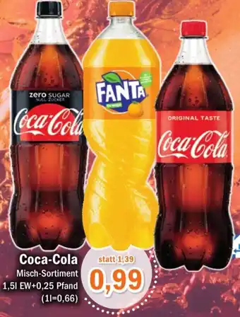 Aktiv Irma Coca Cola 1,5L Angebot