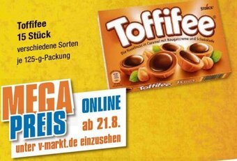 V Markt Storck Toffifee 15 Stück 125 g Packung Angebot