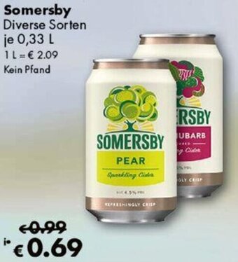 Travel Free Somersby 0,33 L Angebot