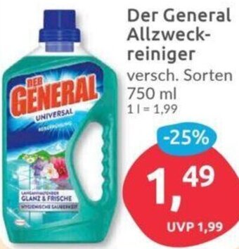 Budni Der General Allzweckreiniger 750 ml Angebot