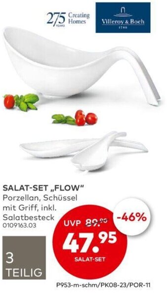 porta Villeroy & Boch SALAT-SET ,,FLOW" Angebot
