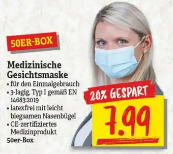 NP Discount Medizinische Gesichtsmaske Angebot