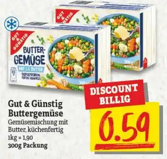 NP Discount Gut & Günstig Buttergemüse 300g Angebot