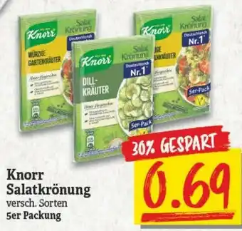 NP Discount Knorr Salatkrönung Angebot