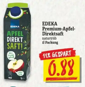 NP Discount Edeka Premium Apfel Direktsaft 1L Angebot