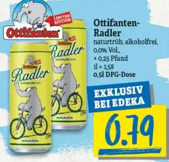 NP Discount Ottifanten Radler 0,5L Angebot