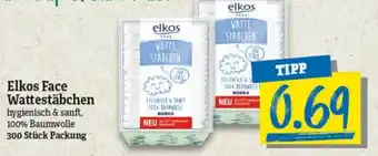 NP Discount Elkos Face Wattestäbchen Angebot