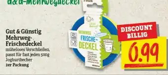 NP Discount Gut & Günstig Mehrweg Frischedeckel Angebot