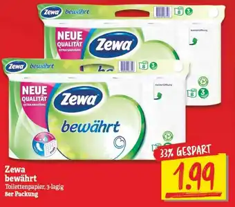 NP Discount Zewa bewährt Angebot