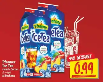 NP Discount Pfanner Ice Tea 2L Angebot