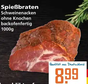 Klaas und Kock Spießbraten 1000g Angebot