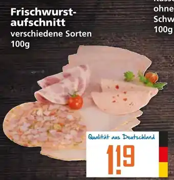 Klaas und Kock Frischwurstaufschnitt 100g Angebot