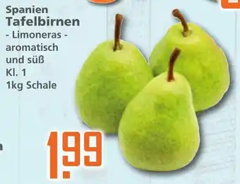 Klaas und Kock Spanien Tafelbirnen 1kg Angebot