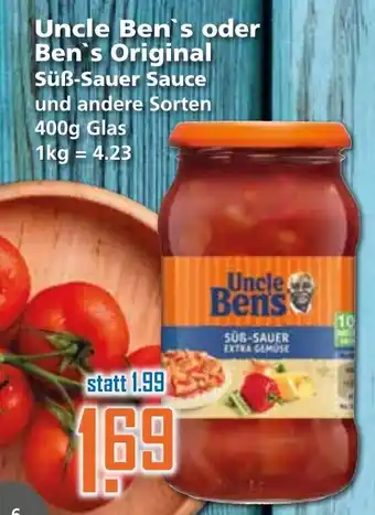 Klaas und Kock Uncle Ben's oder Ben's Original 400g Angebot