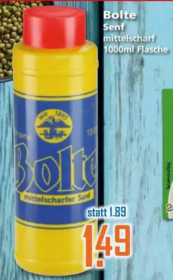 Klaas und Kock Bolte Senf 1000ml Angebot