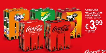 Logo Getränkemarkt Coca-Cola 6x0,33L Angebot