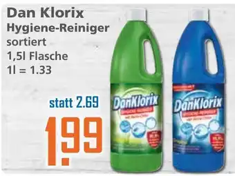 Klaas und Kock Dan Klorix Hygiene Reiniger 1,5L Angebot