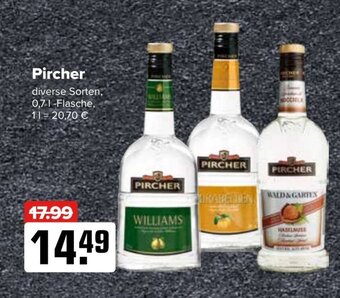 Logo Getränkemarkt Pircher diverse Sorten, 0,7-l Angebot