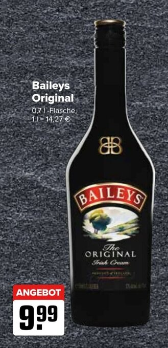 Logo Getränkemarkt Baileys Original 0,7 L Angebot