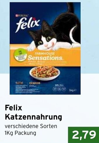 CAP Markt Felix Katzennahrung 1 kg Packung Angebot