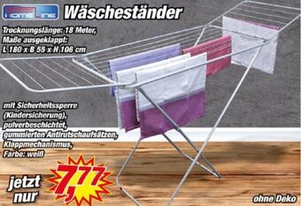 Posten Börse Homeline Wäscheständer Angebot