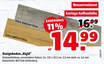 Hagebau Designboden Rigid Angebot