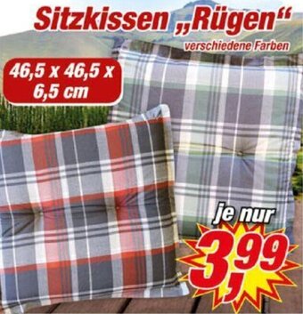 Posten Börse Sitzkissen ,,Rügen" Angebot