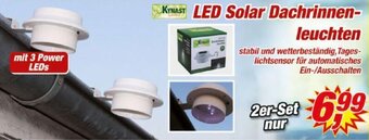Posten Börse KYNAST LED Solar Dachrinnenleuchten Angebot